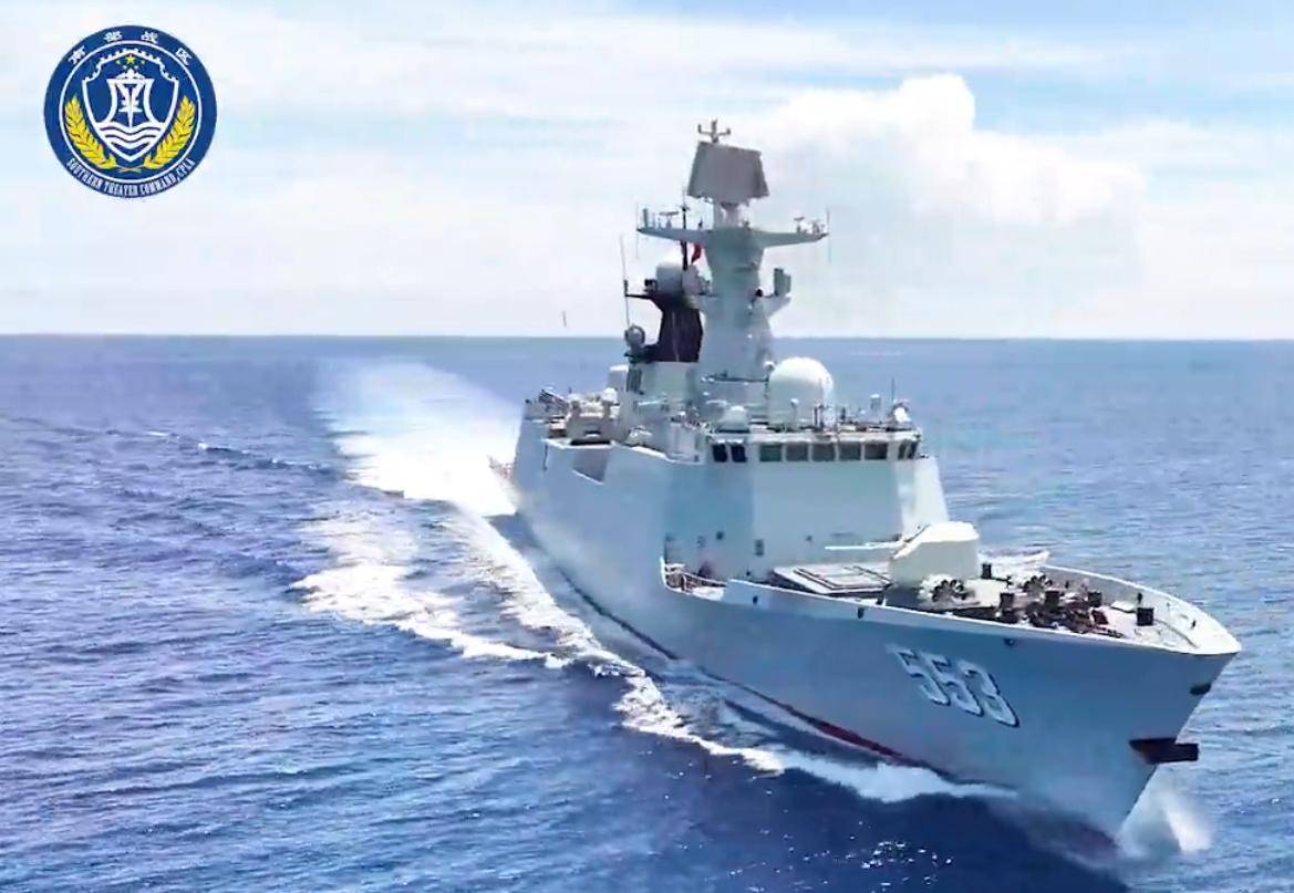 皇冠信用平台出租出售
_解放军动真格！3万吨战舰出击黄岩岛皇冠信用平台出租出售
，054A调转舰炮，随时能开火