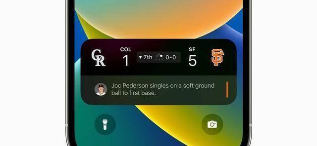 皇冠体育比分_iOS16.2Beta锁屏重新带来“实时活动”体育比分
